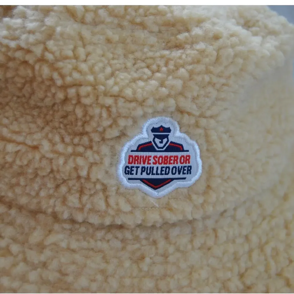 Tampa Bay Devil Rays Tan Sherpa/Fuzzy Bucket Hat